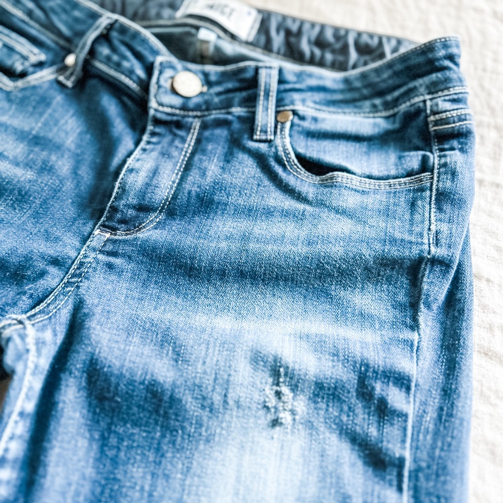 PAIGE Skyline Ankle Peg Jeans, Size 28 - Picture 5 of 8